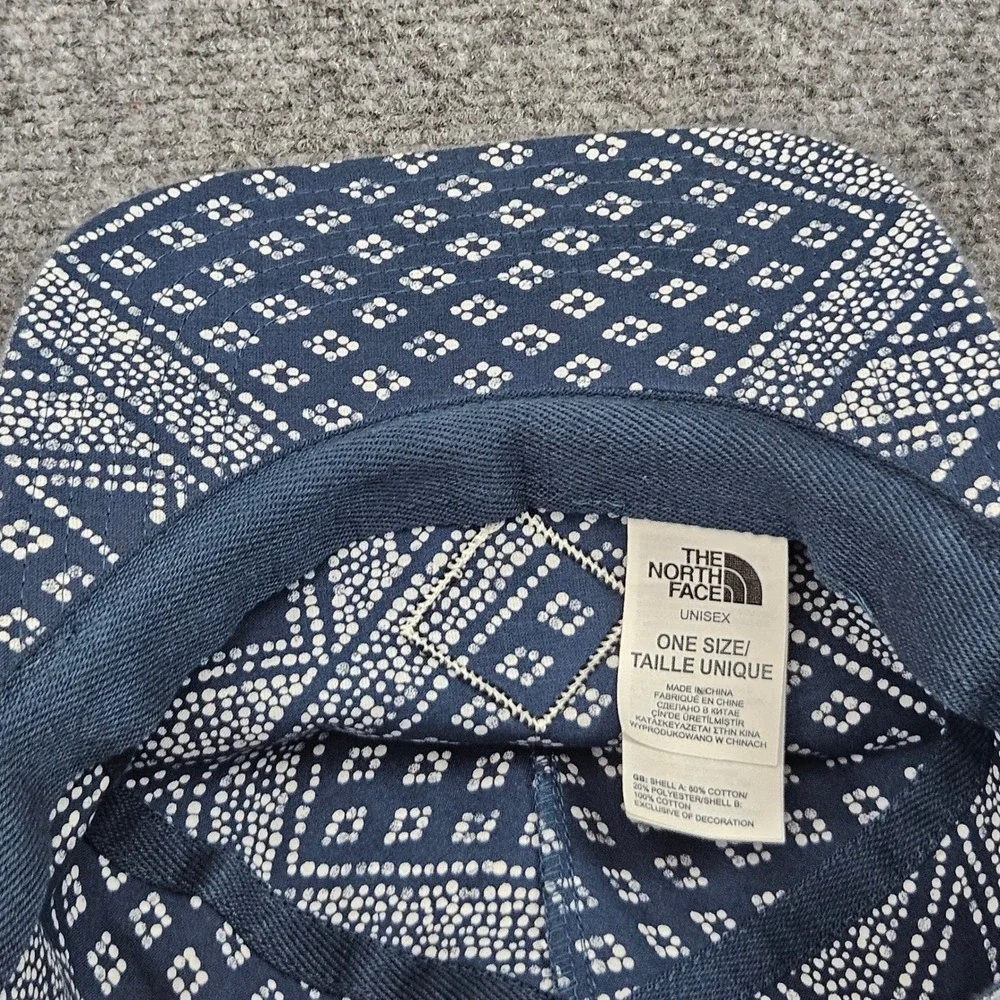The‎ North Face Hat One Size Blue Chambray Strapback Outdoor Gorpcore Coastal